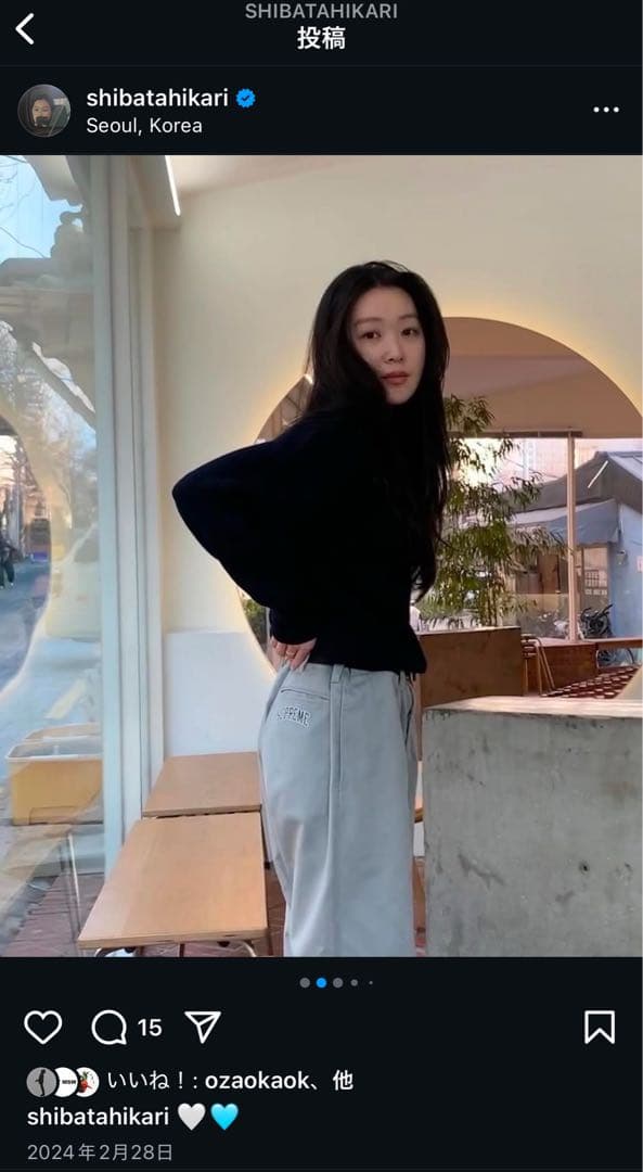 Supreme chino pants グレー チノパン　32 24ss 未使用