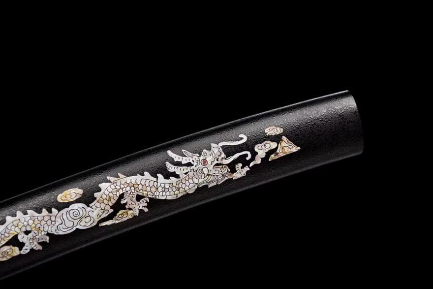 『遊龍短刀』 日本刀 模造刀 居合刀 武士道 武蔵 鑑賞用 手鍛造打