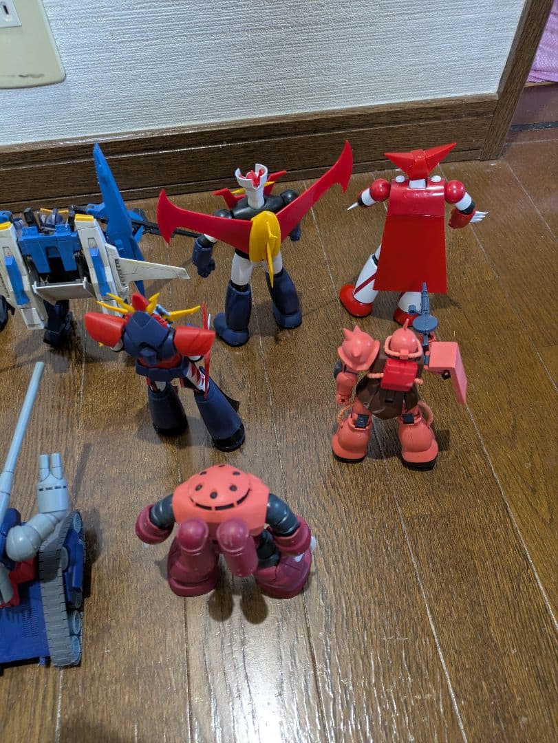 プラモデル ガンダム　ガンプラ　HG 他　スーパーロボット　ジャンク　武器