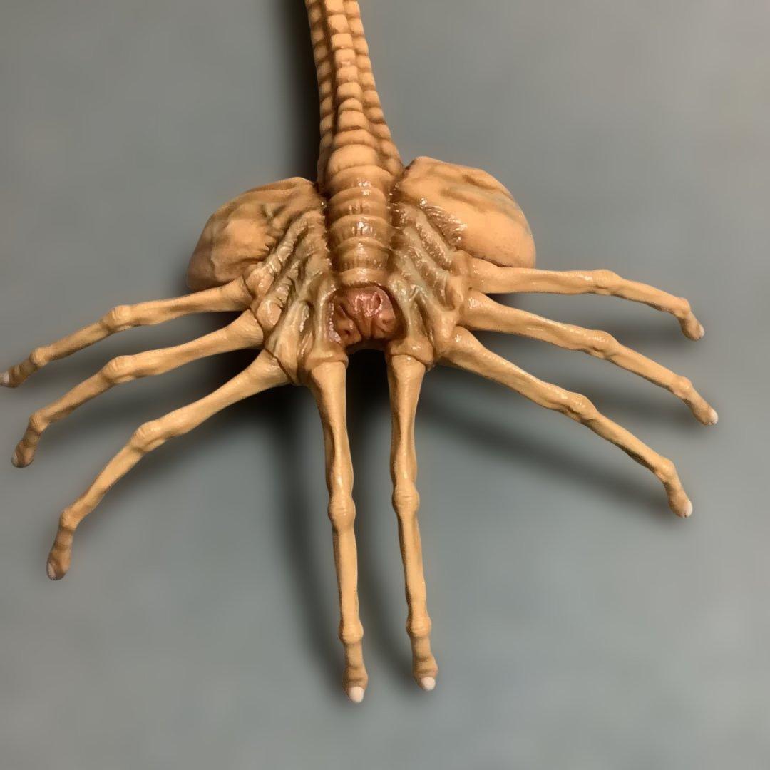 エイリアン★ソフビ★ガレージキット★フェイスハガー★1/1実物大★ツクダホビー