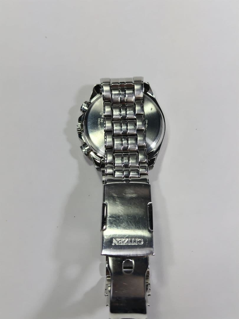 シチズン　アテッサ　エコドライブ　ソーラー電波時計　 クロノグラフ