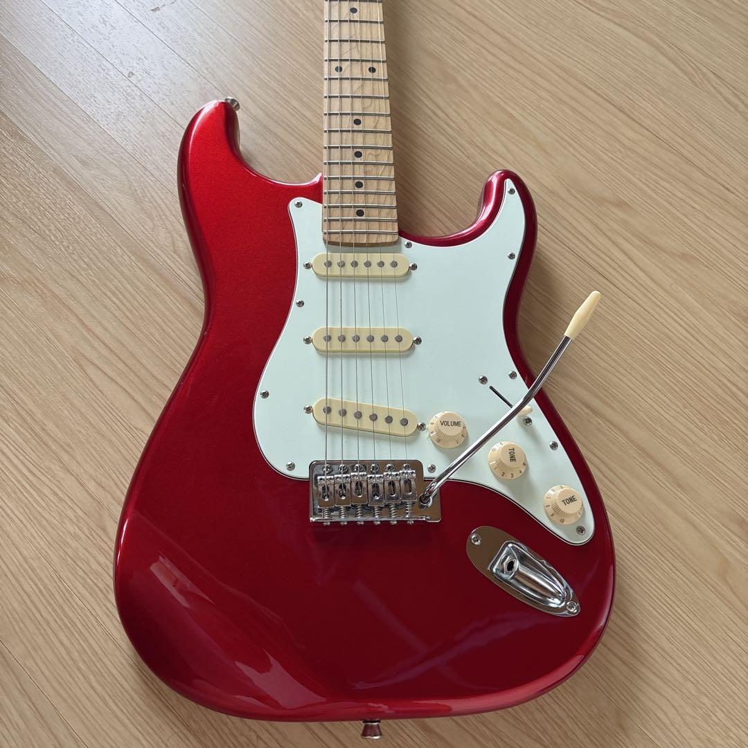 Bacchus ストラト BST-1RSM キャンディアップルレッド