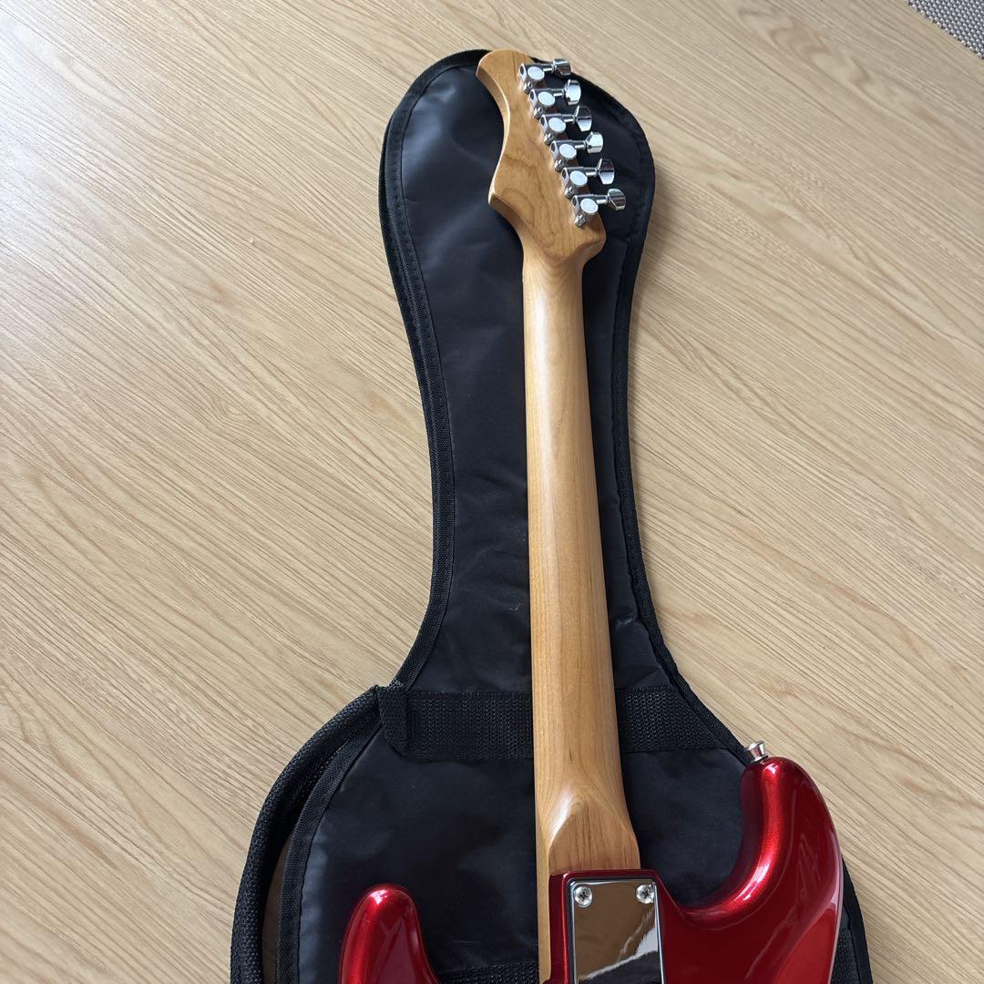 Bacchus ストラト BST-1RSM キャンディアップルレッド