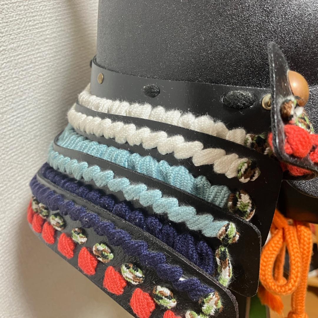 烏帽子形兜　樹脂製　甲冑　等身大　成人用　着用可能　当世具足