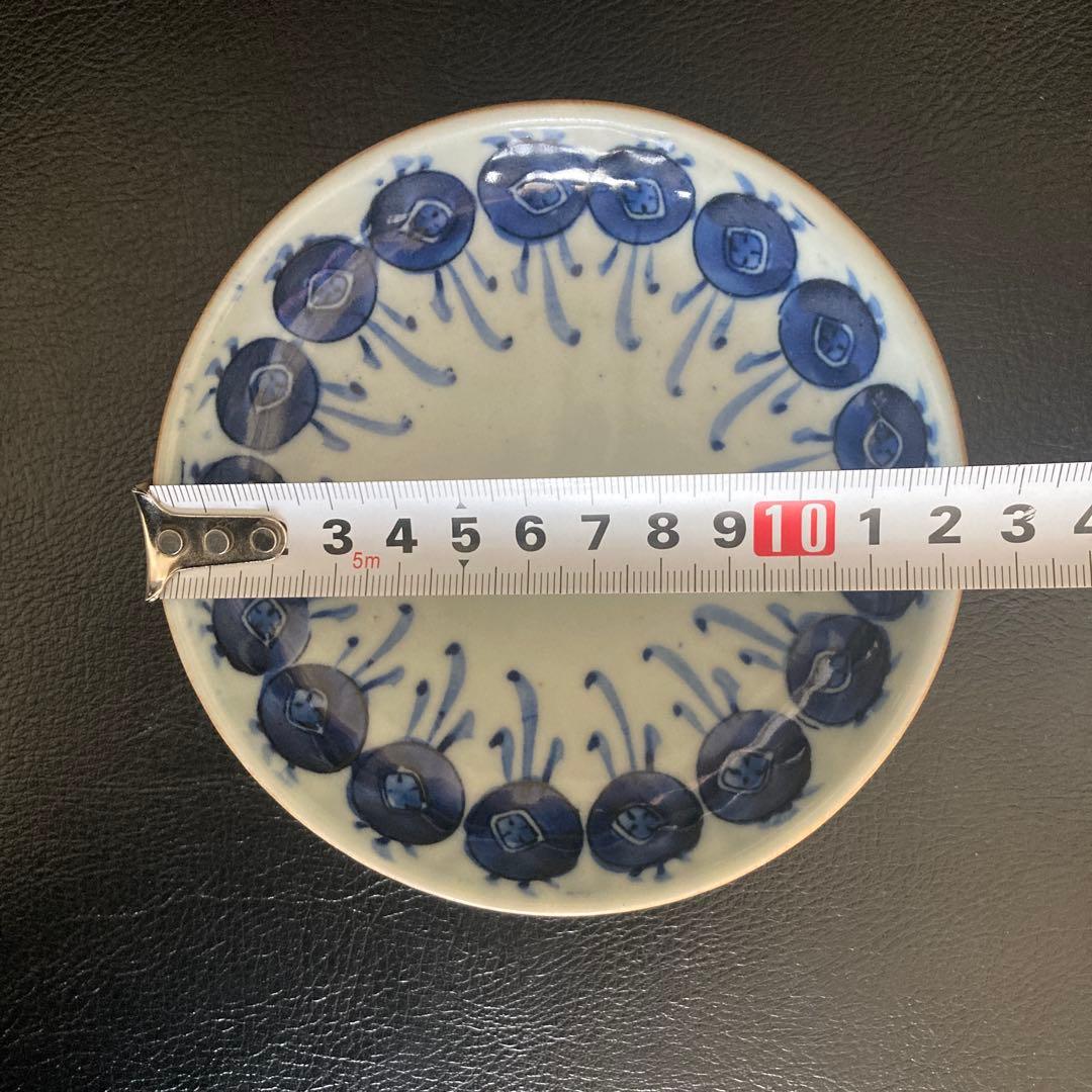 中国　清朝期　道光庚子年製　小皿4点