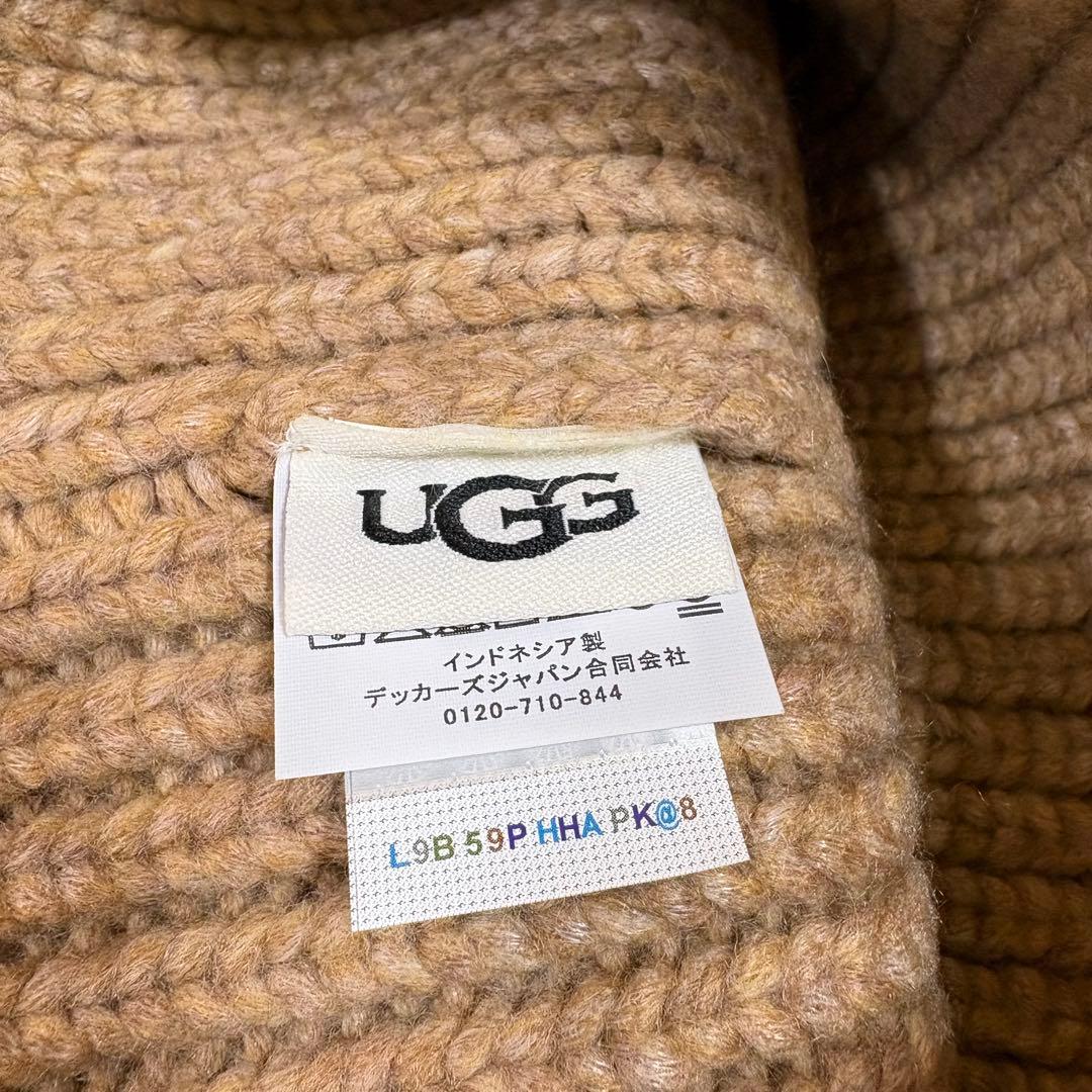 UGG ベージュ ニット帽