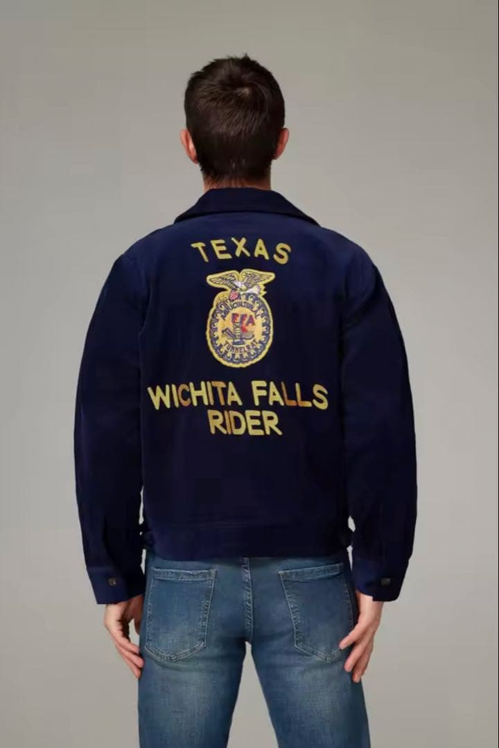 FFAジャケット　ブルゾン　ファーマーズジャケット　コーデュロイジャケット S