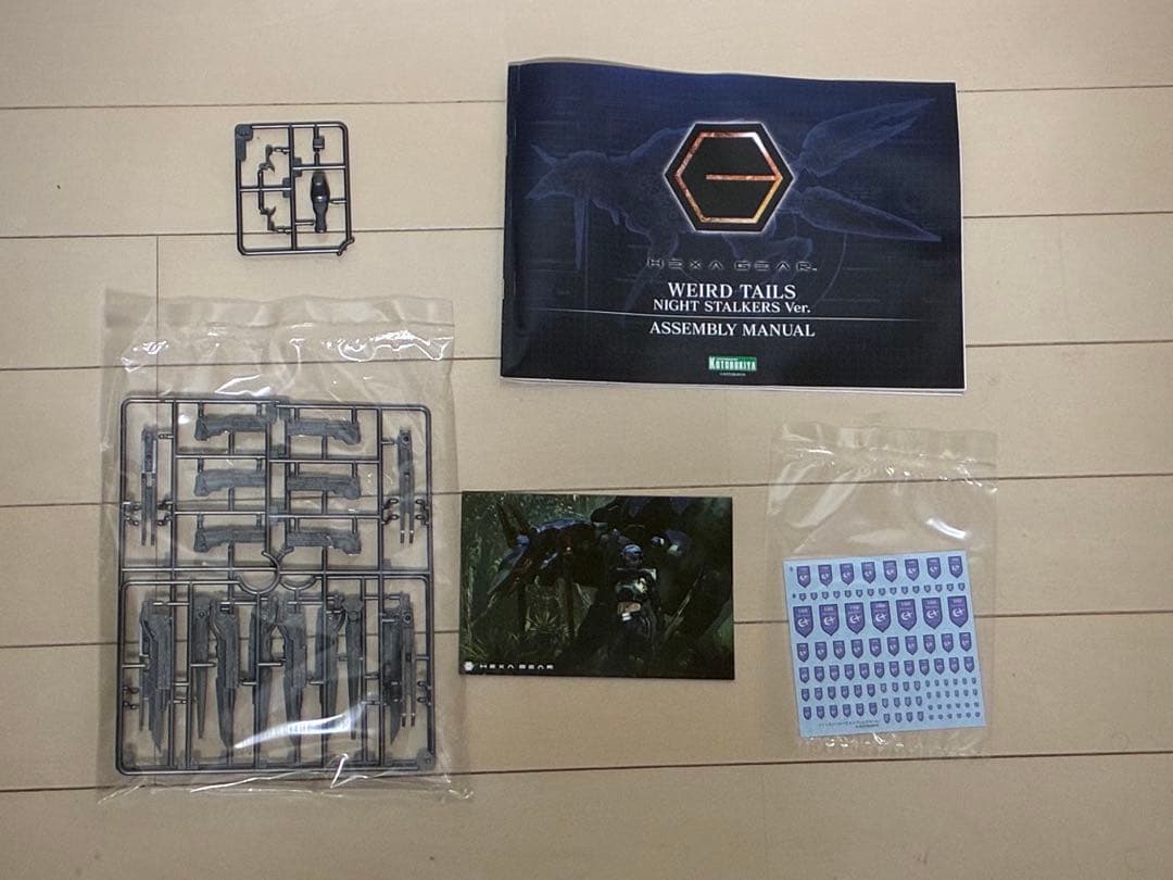 ヘキサギア ウィアード・テイルズ 完成品 ＋ガバナーLATブラックラビット未組立