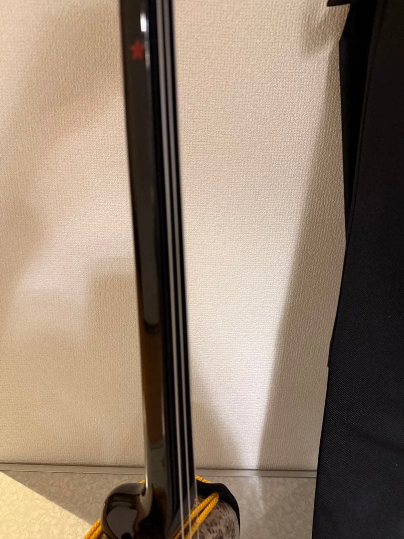 ま*✳様 三線（蛇皮／沖縄購入品）ケース付き　さんしん