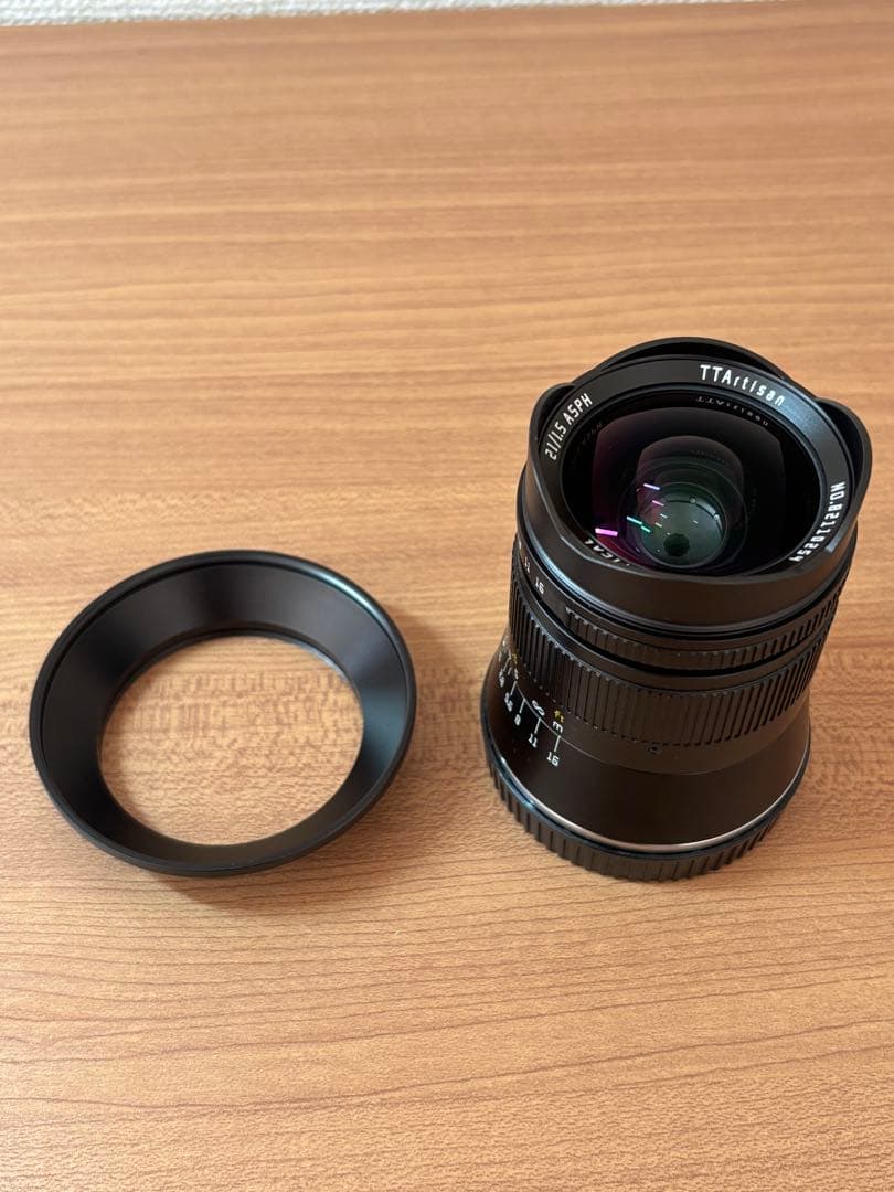 銘匠光学 TTArtisan 21mm F1.5 ASPH ニコンZ用