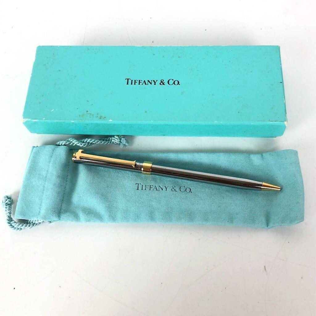 TIFFANY & Co. ティファニー ボールペン ゴールド×シルバー
