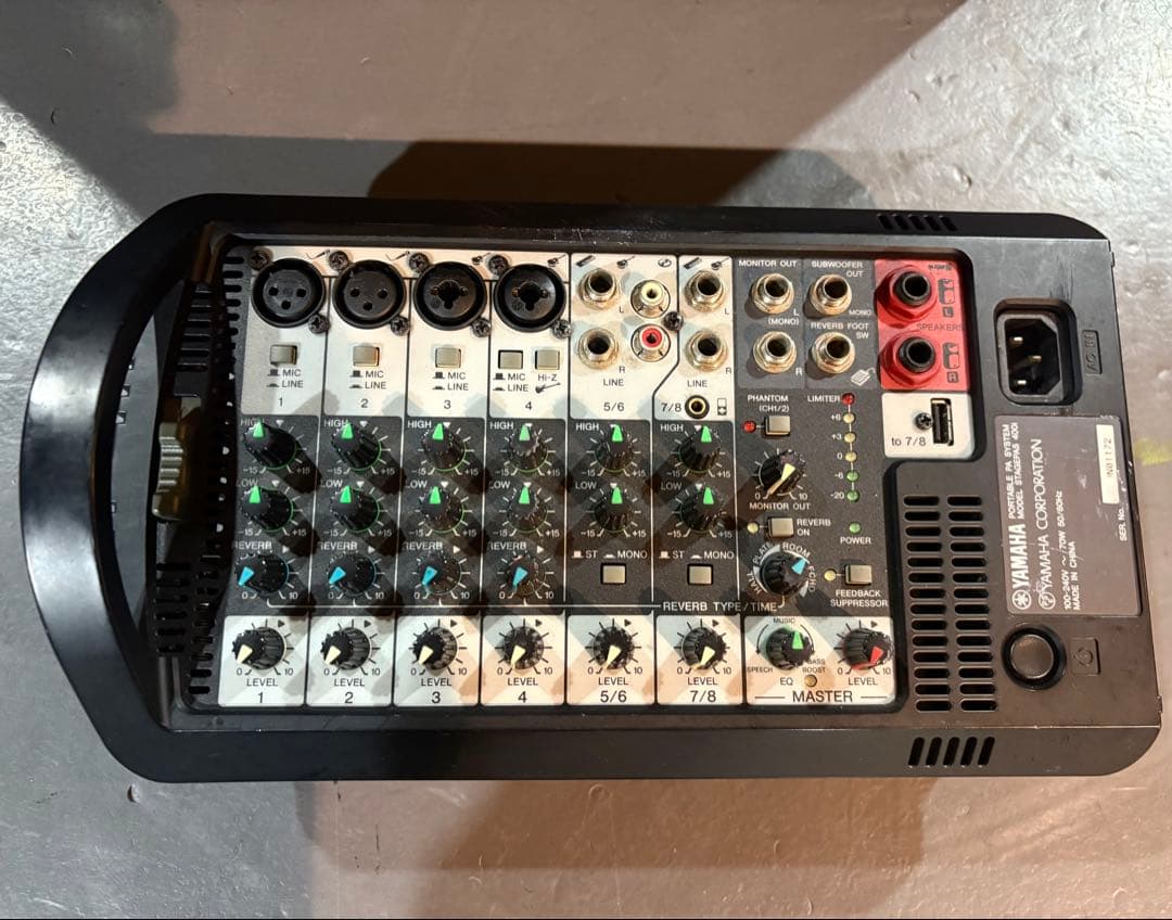 YAMAHA STAGEPAS 400i ポータブルPAシステム