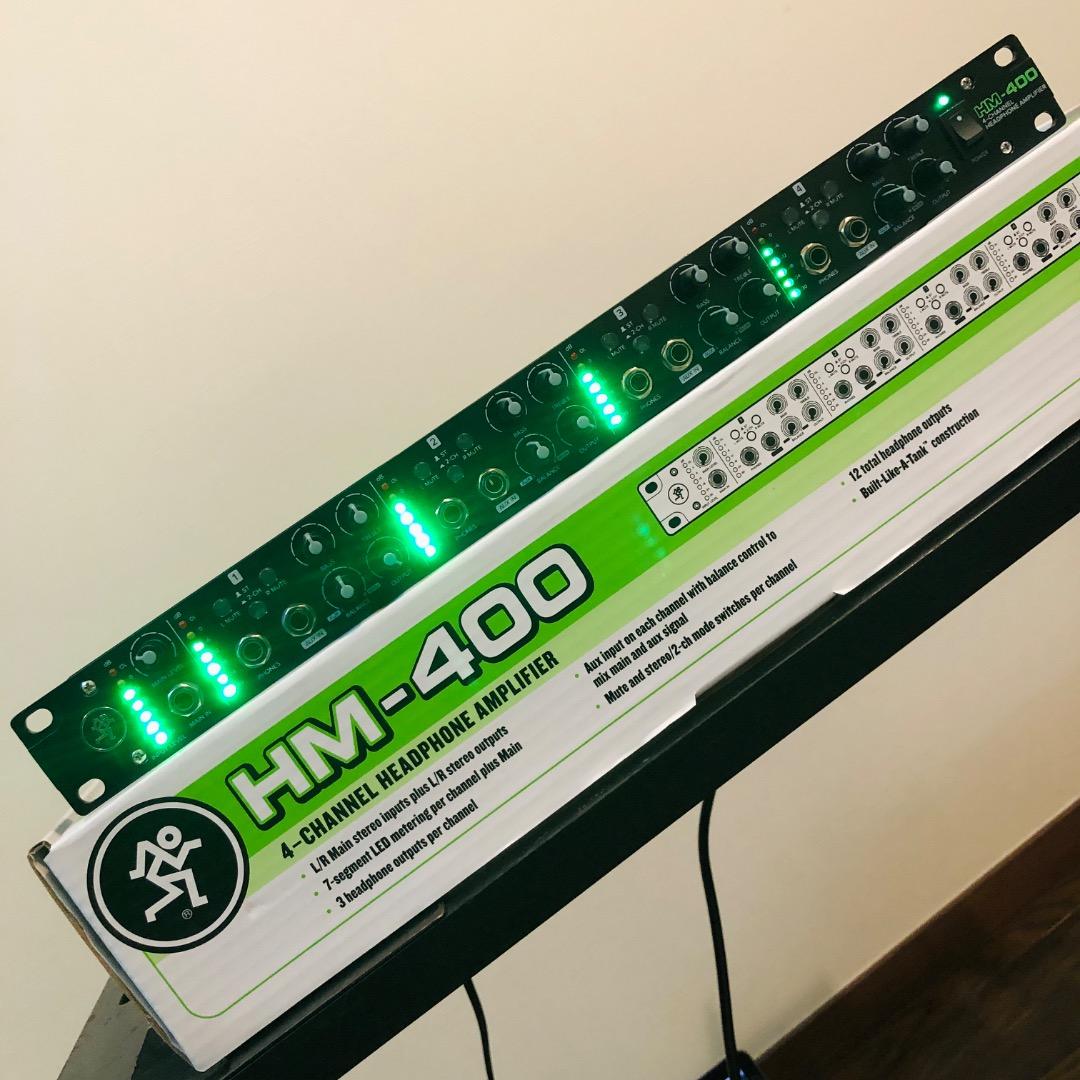 配信機器・PA機器・レコーディング機器 MACKIE HM-400