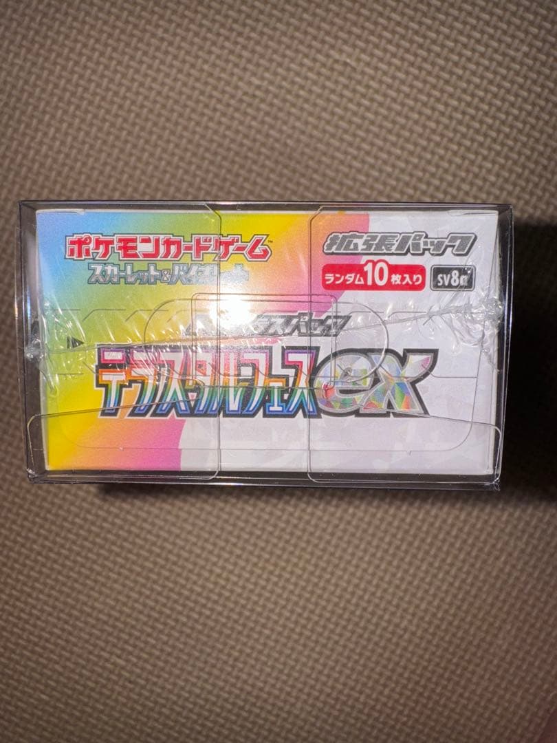 ポケモンカード　未開封 BOX シュリンク付き　テラスタルフェスEX