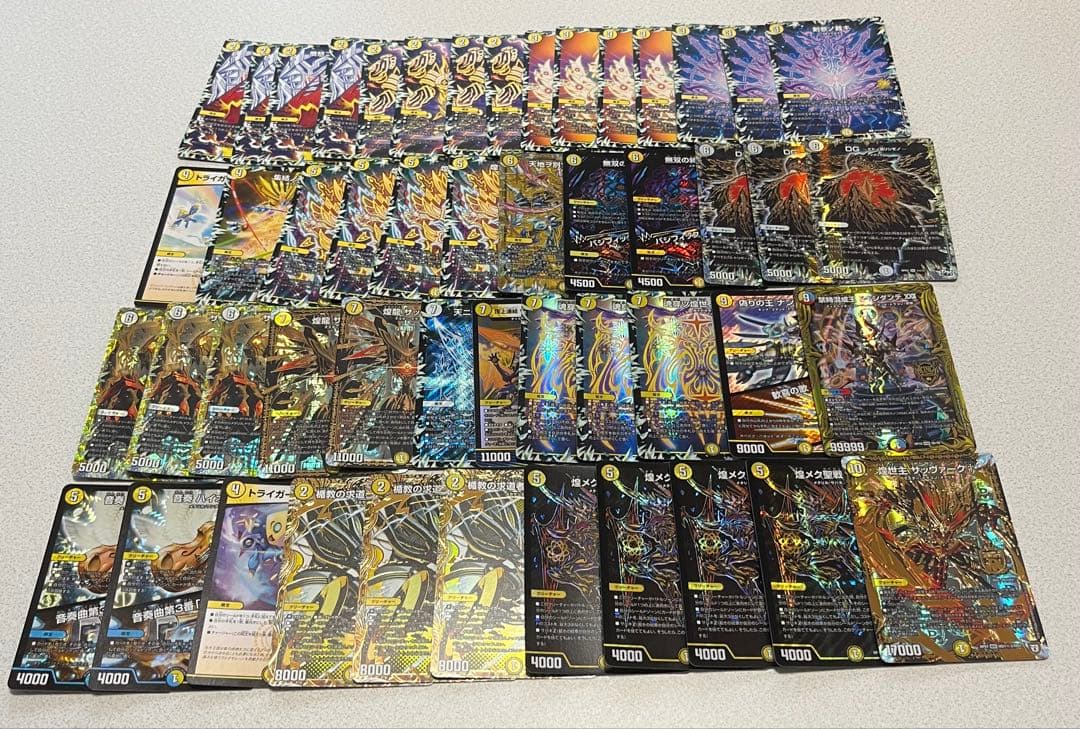 デュエルマスターズ　デュエマ　サバキZ 高レート　デッキ　調整パーツ付き