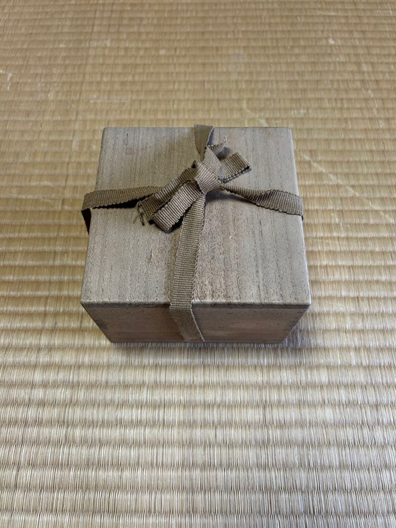 【天目夏茶碗 箱付き】 天目 茶碗 抹茶碗 茶道具 陶器 和食器 九谷焼 骨董