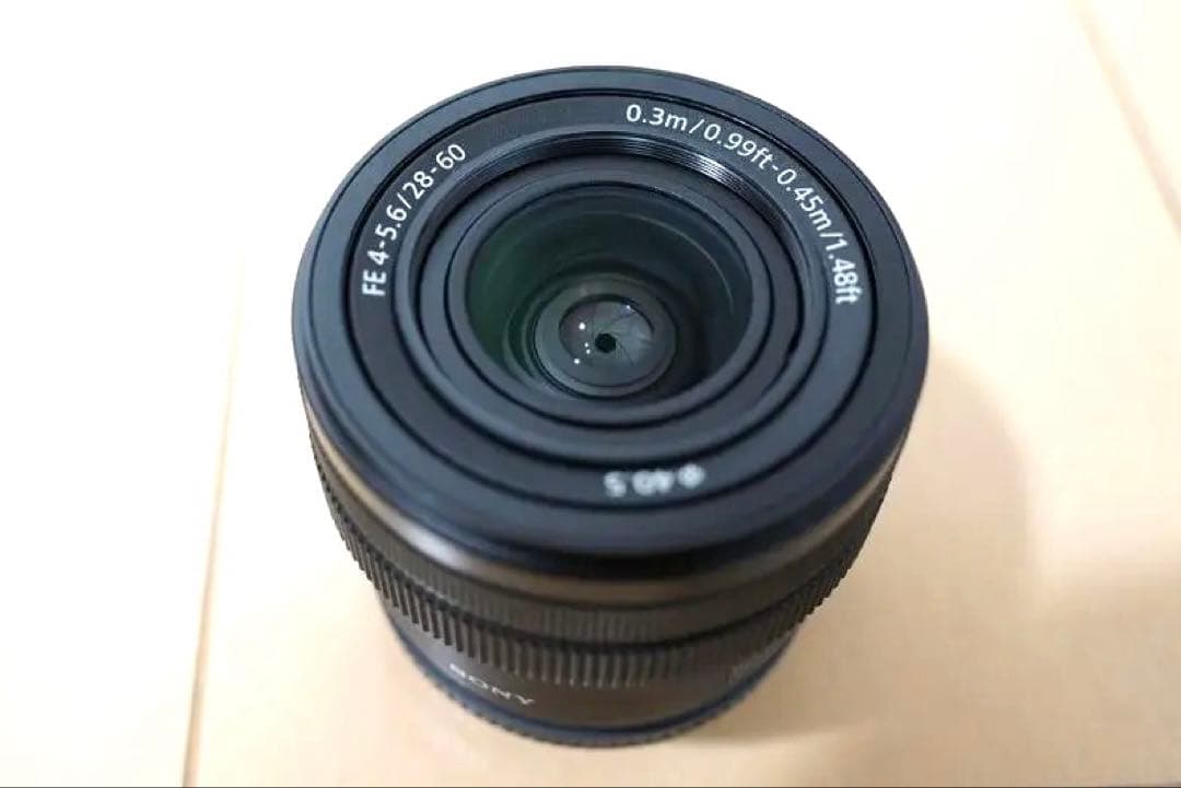 ソニー　FE 28-60mm SEL2860 レンズ　プロテクター付き！