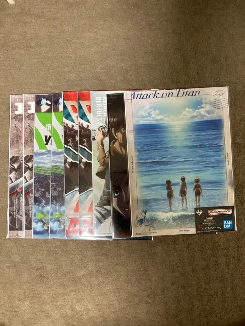 一番くじ 進撃の巨人 〜獣の巨人は俺が仕留める〜 A賞B賞D賞ラストワン賞