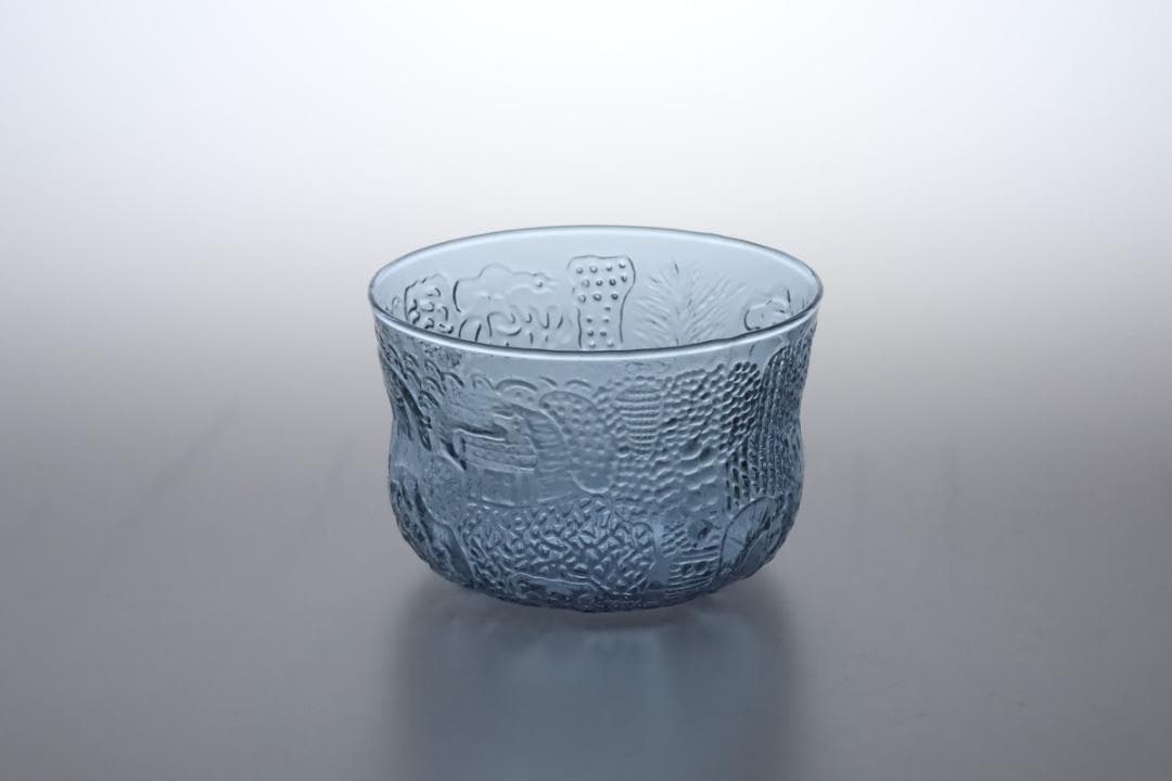 オイヴァトイッカ Fauna ガラスシュガーボウル&クリーマー 93781