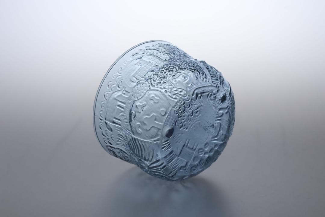 オイヴァトイッカ Fauna ガラスシュガーボウル&クリーマー 93781