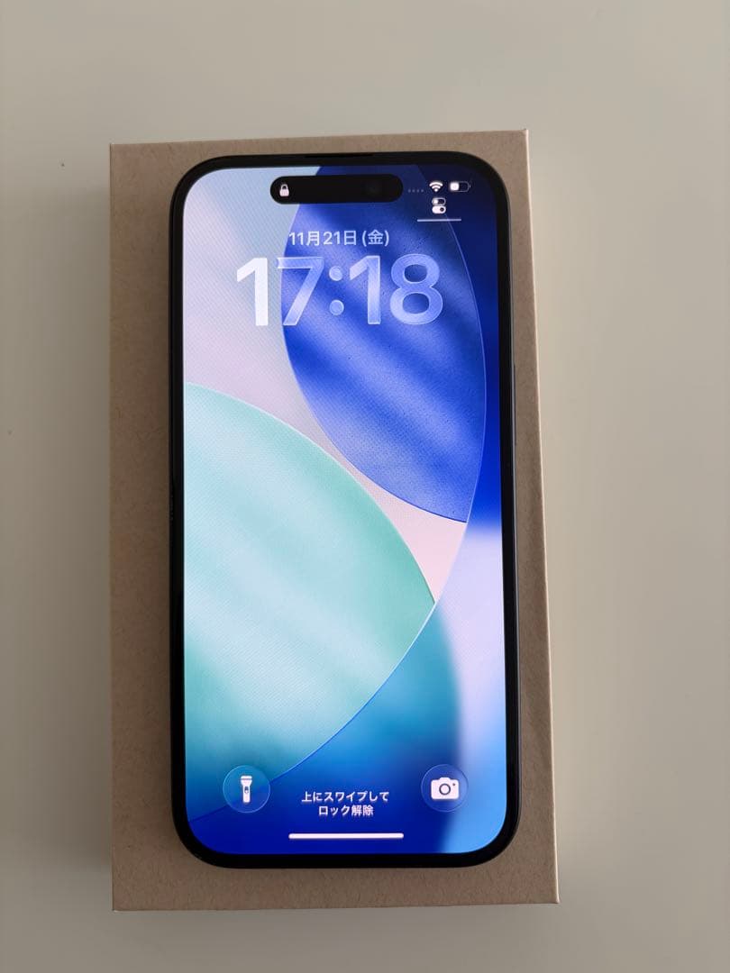 iPhone15 ブラック SIMフリー 本体　128gb