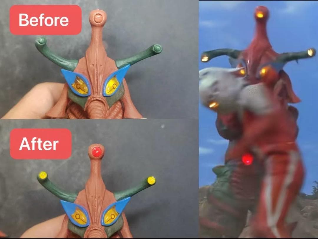 S.H.Figuarts ヒッポリト星人 発光改造