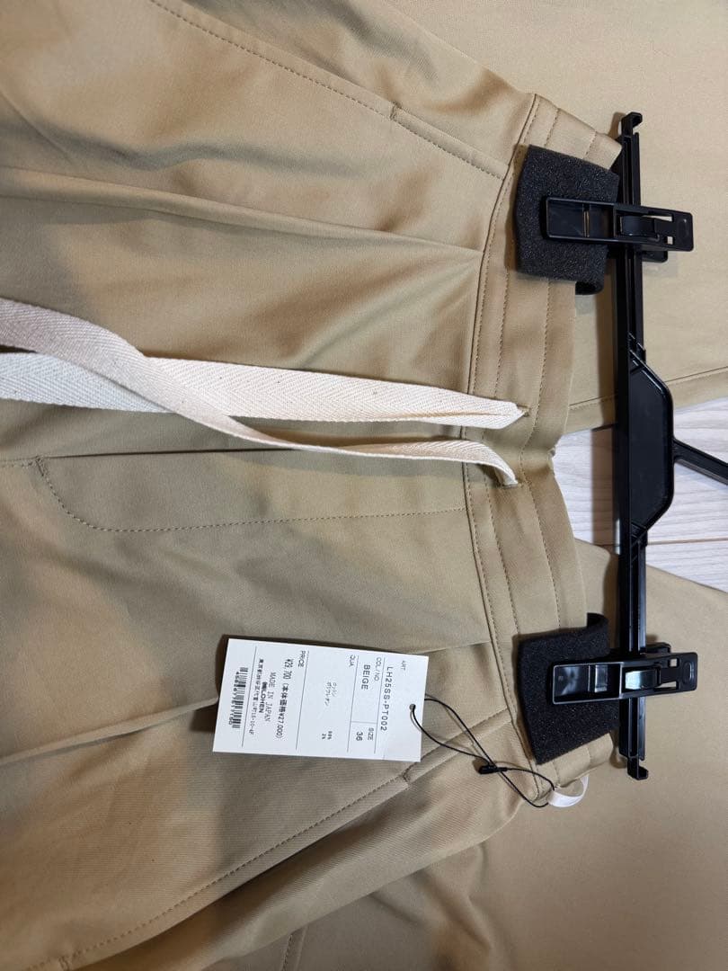 【新品未使用】LOHEN DRAWCORD CHINO PANTS 36