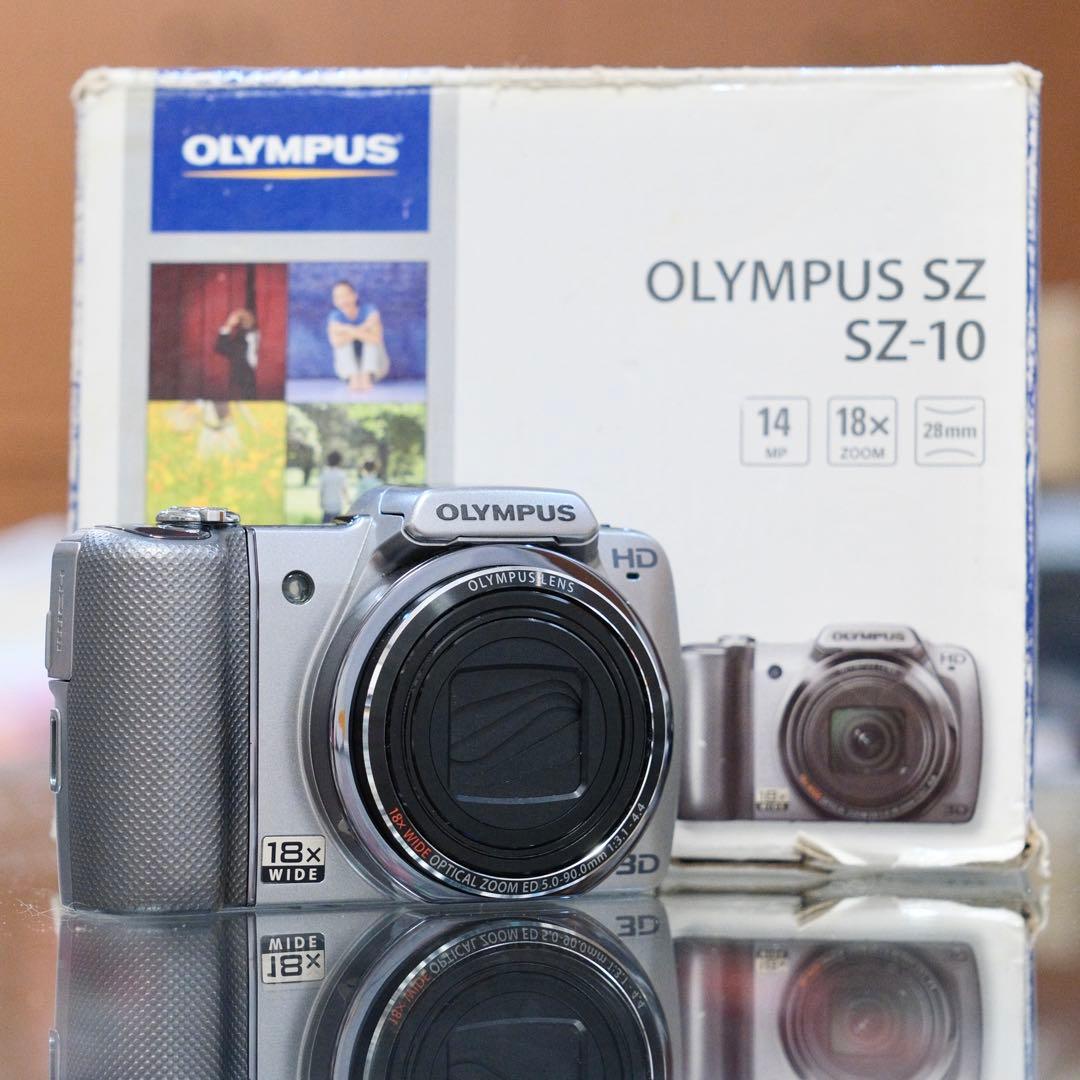 極美品！動作品 Y2K 平成レトロ CCD Olympus SZ-10 元箱付き