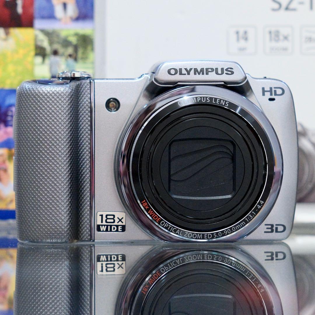 極美品！動作品 Y2K 平成レトロ CCD Olympus SZ-10 元箱付き