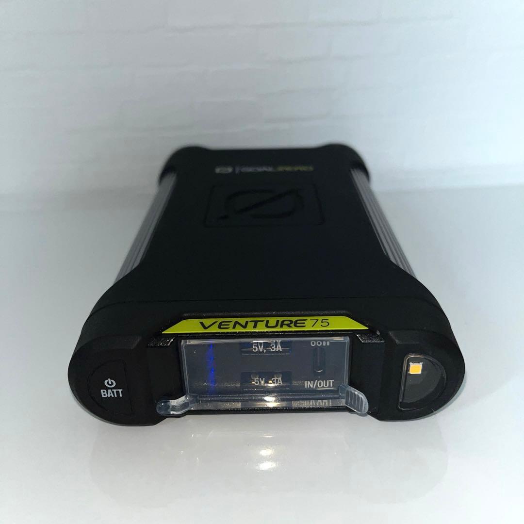 スマホアクセサリー GOAL ZERO Venture 75 Power Bank