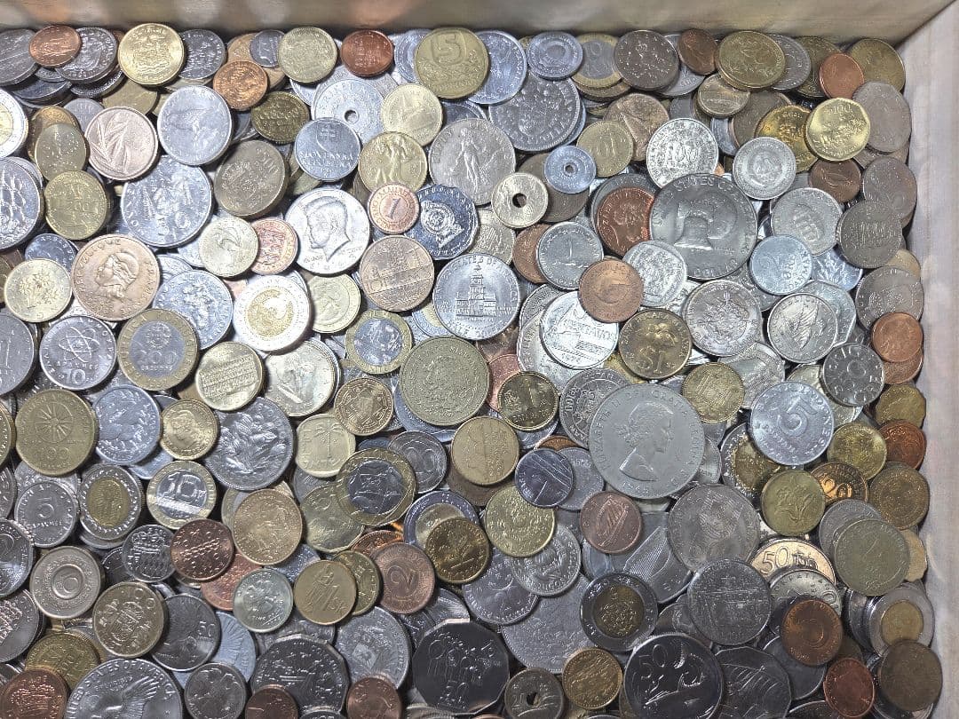 古銭　外国　　海外　外貨　旧硬貨　近代貨幣　まとめ　ヨーロッパ　銅貨　銭