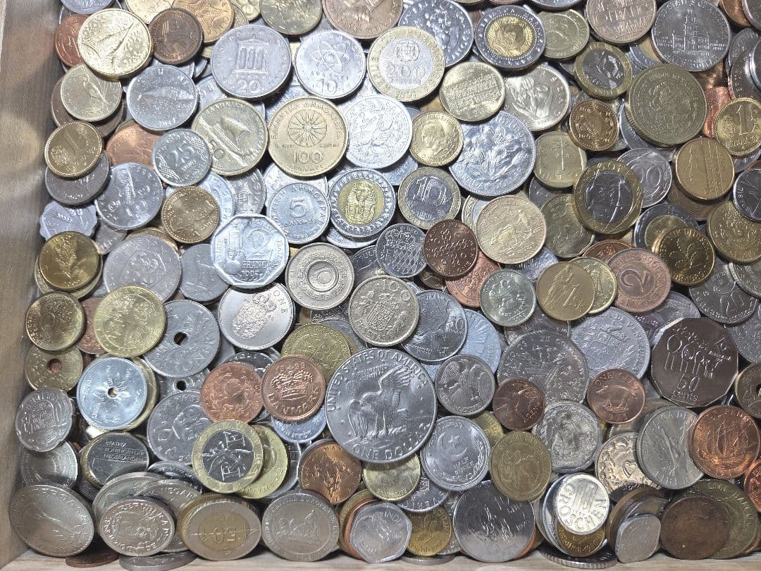 古銭　外国　　海外　外貨　旧硬貨　近代貨幣　まとめ　ヨーロッパ　銅貨　銭