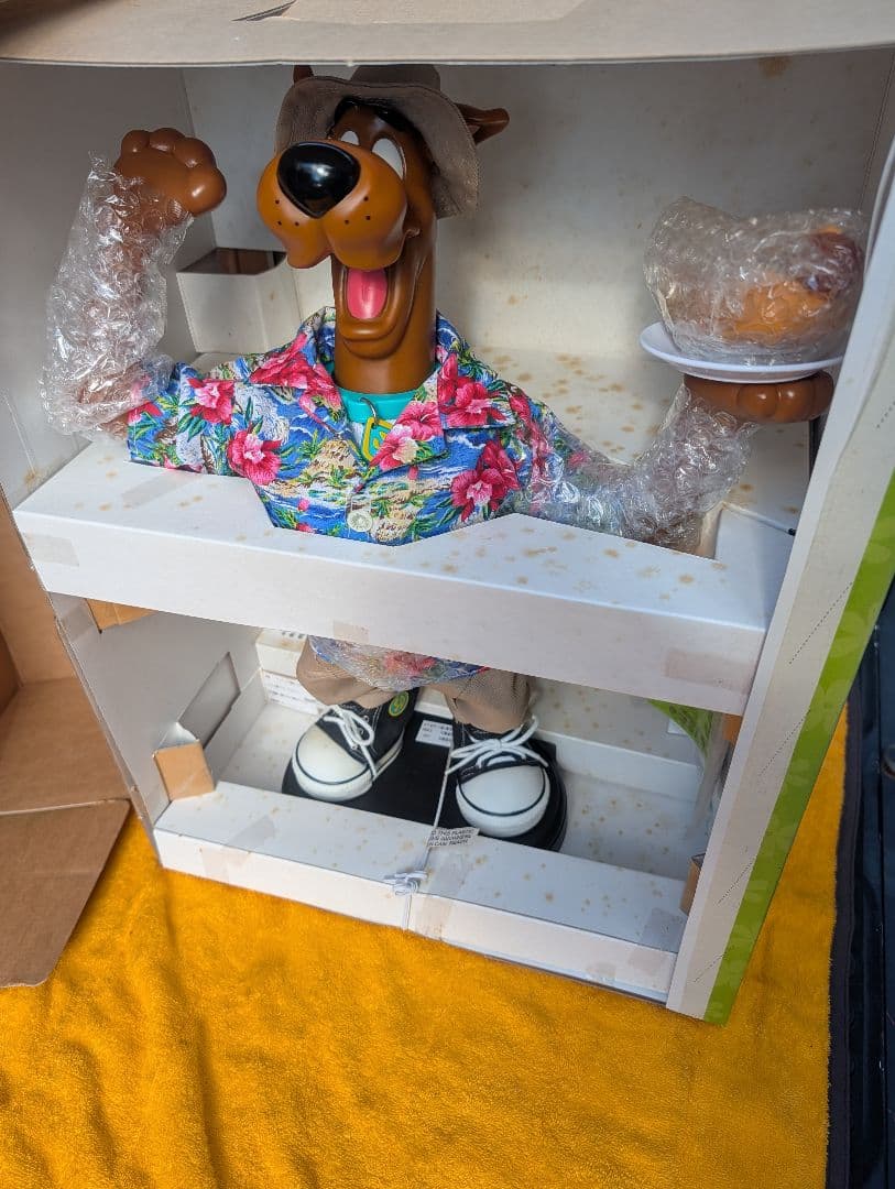 ① スクービードゥー　ダンシング　人形　看板　カンバン　宣伝　飾り　希少　店舗