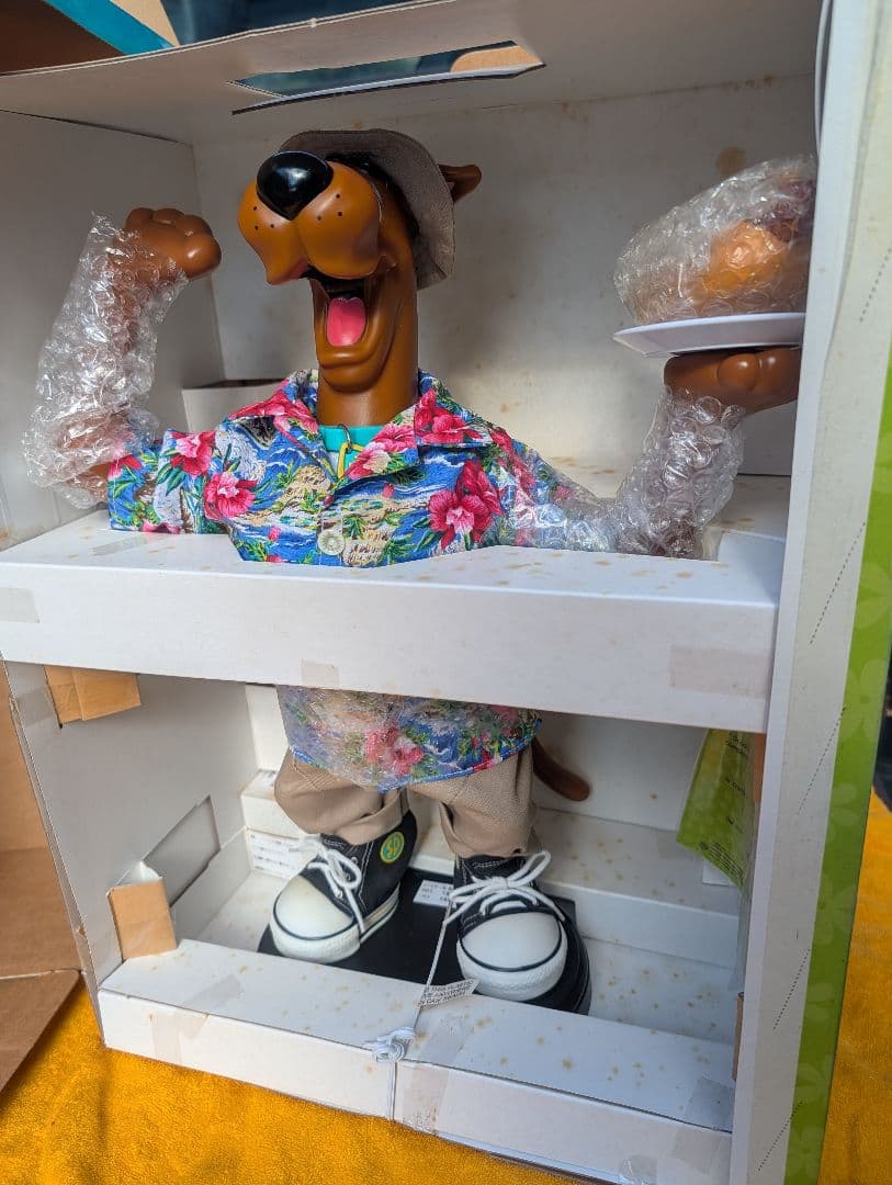 ① スクービードゥー　ダンシング　人形　看板　カンバン　宣伝　飾り　希少　店舗