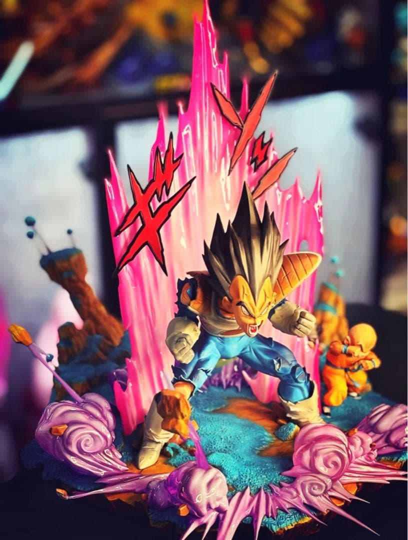 ドラゴンボール ベジータ ガレキ ガレージキット スタチュー X⑤⑦