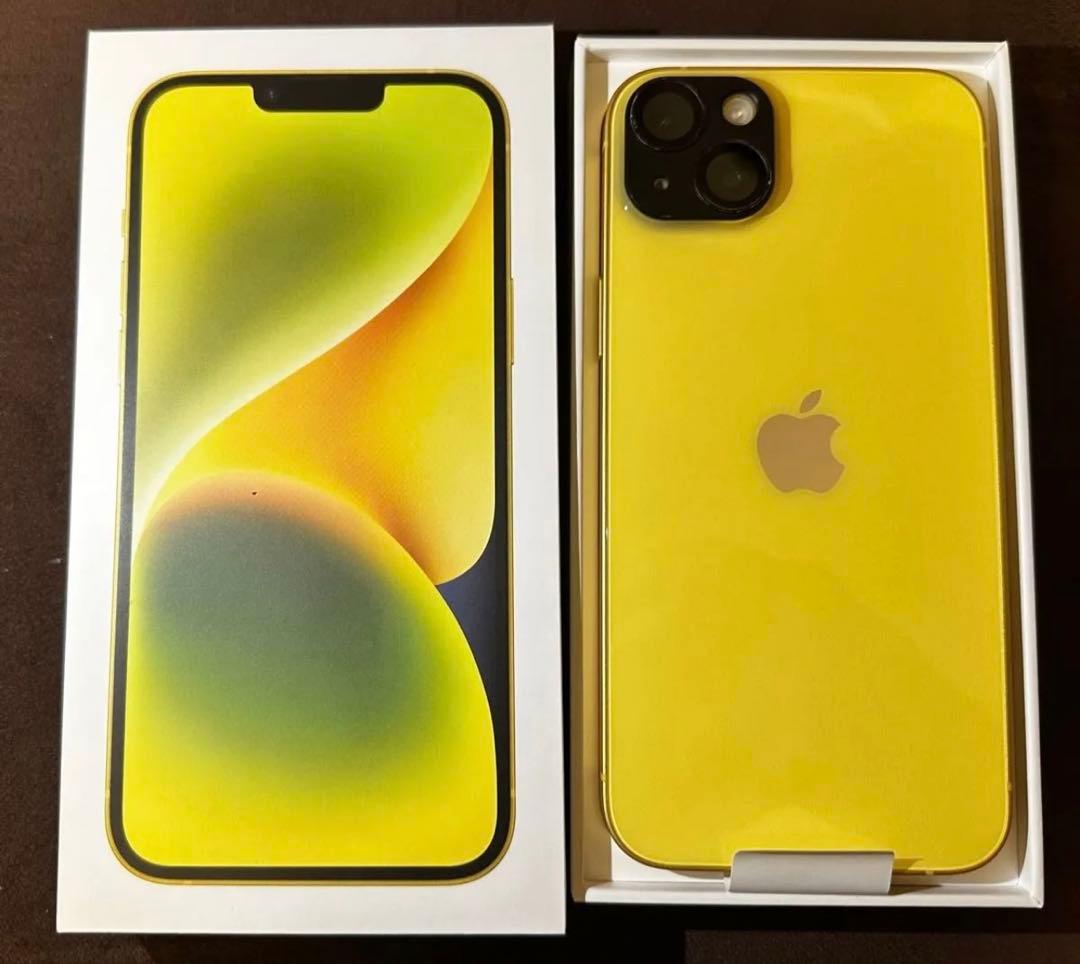 iPhone 14 Plus イエロー（128GB）最大容量74％｜SIMフリー