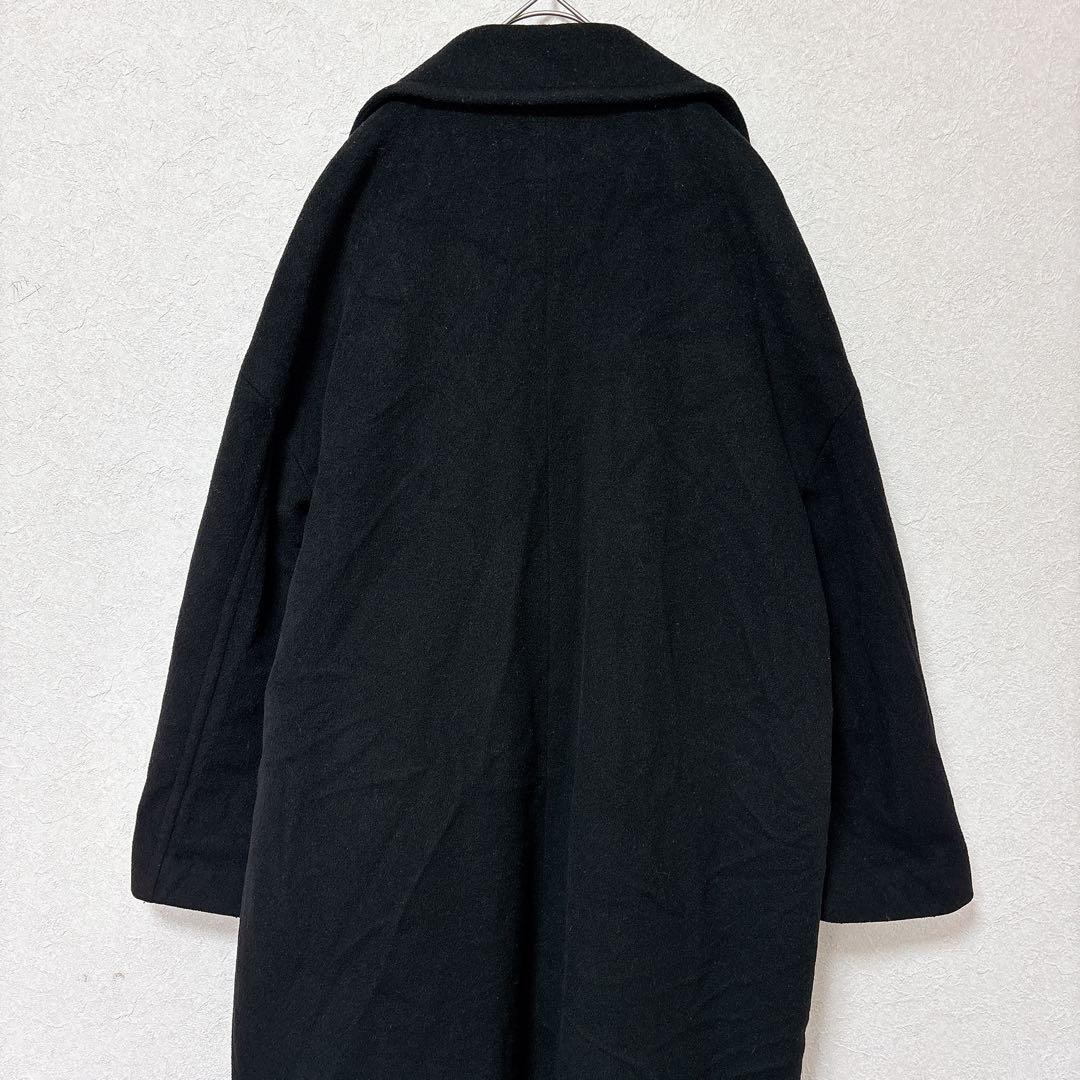 ジャーナルスタンダード ロングチェスターコートPONTETORTO 比翼 黒