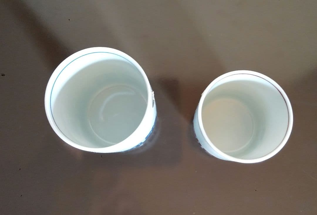 市川雷蔵 蓋付き夫婦湯呑茶碗 清水焼 雷蔵 グッズ