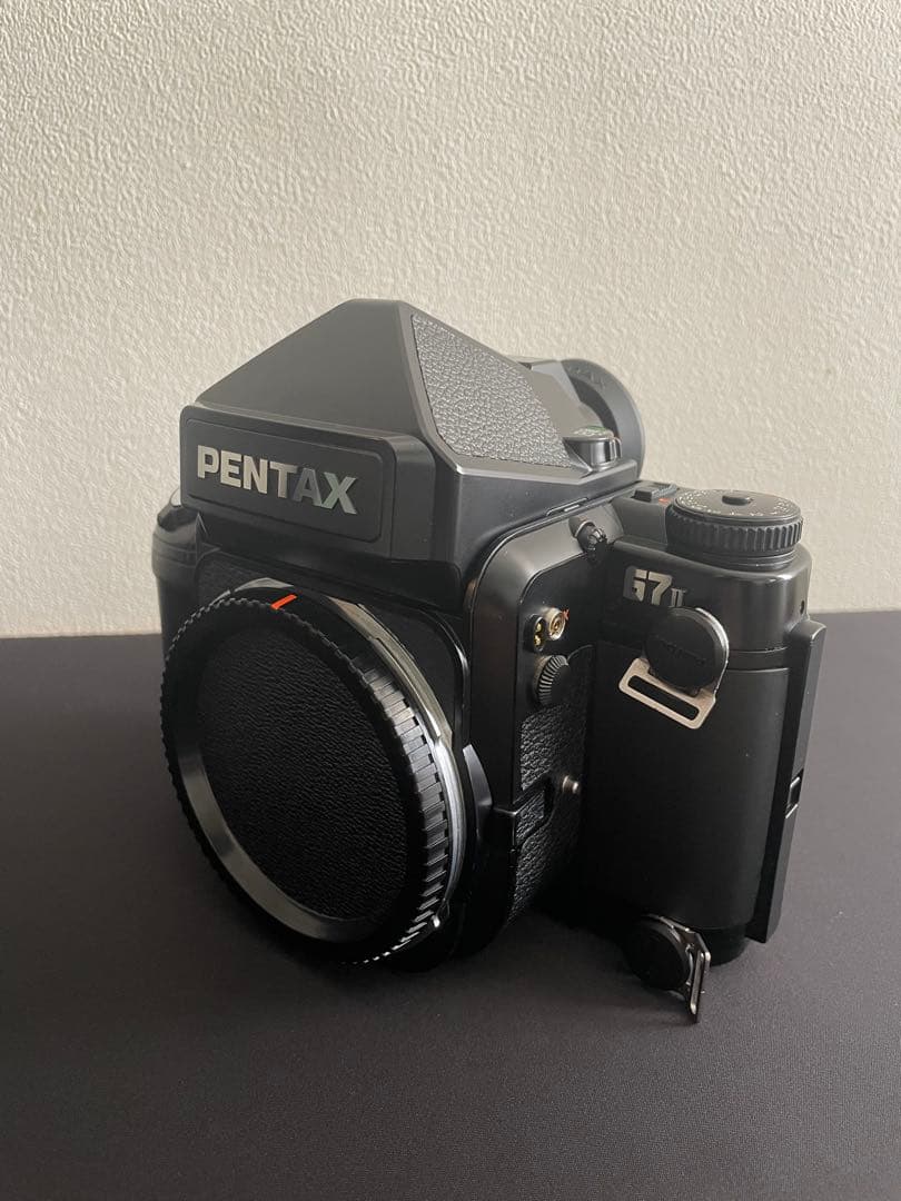 【超希少スクリーン BB-61搭載】PENTAX 67II