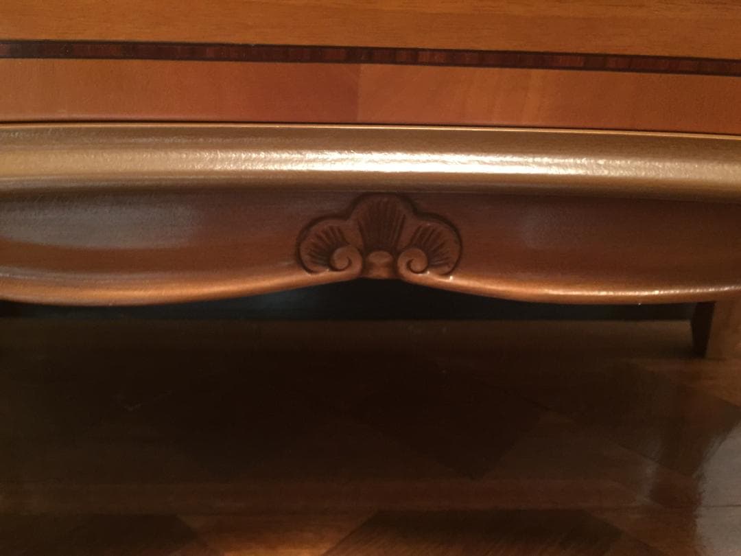 （美品）イタリア ヨーロッパ 家具 5段チェスト クラシック アンティーク