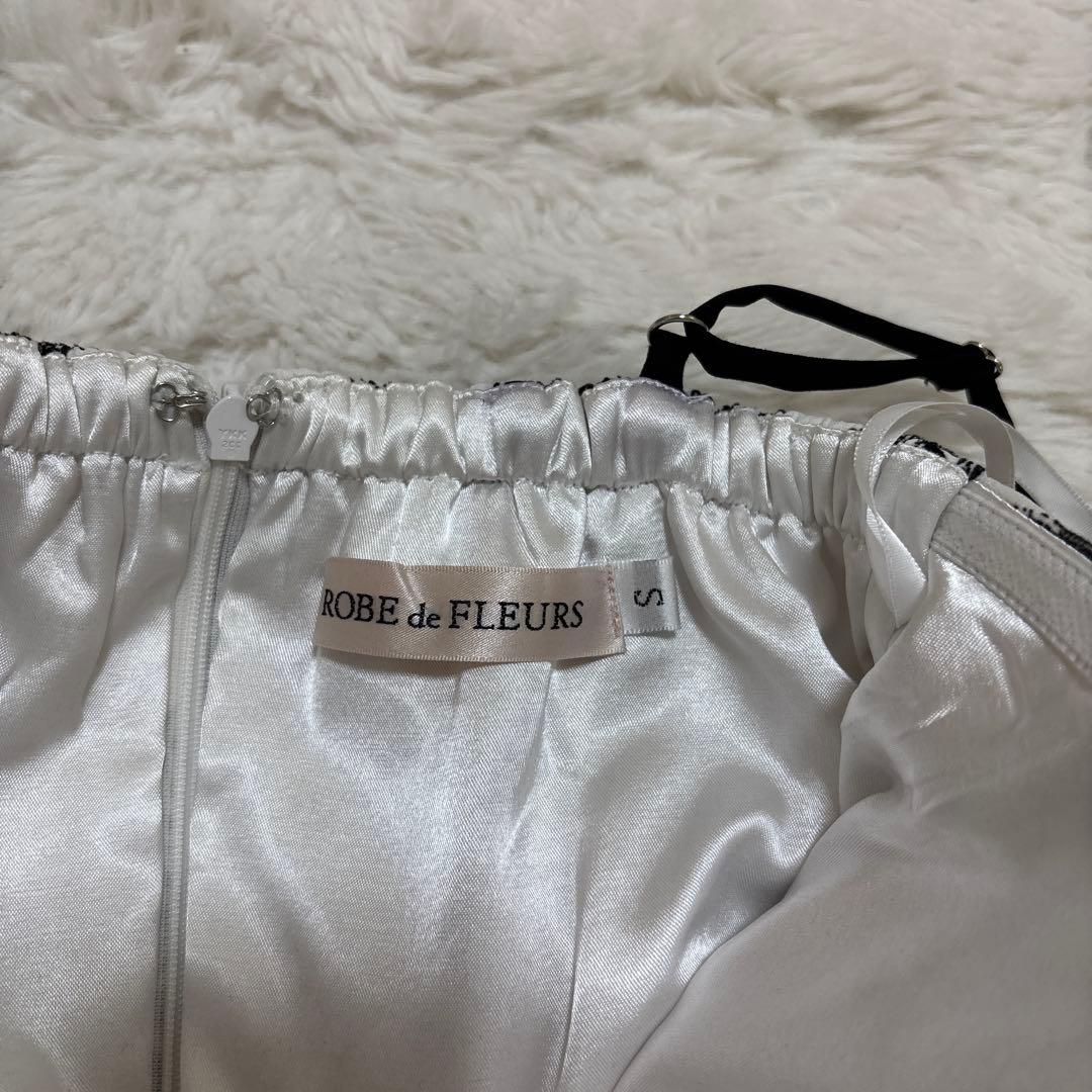 ROBE de FLEURS ミニドレス S 【美品‼️】