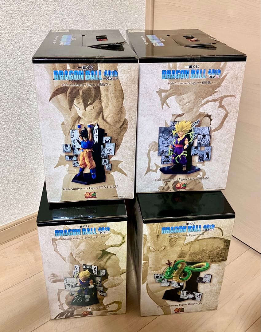 一番くじ DRAGONBALL 40th ～其之二～ A B C ラストワン賞✨