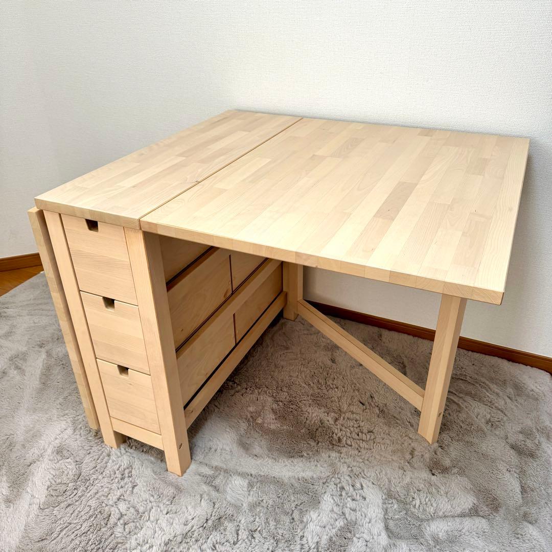 【T.J 】IKEAイケア NORDEN ノールデン ゲートレックテーブル