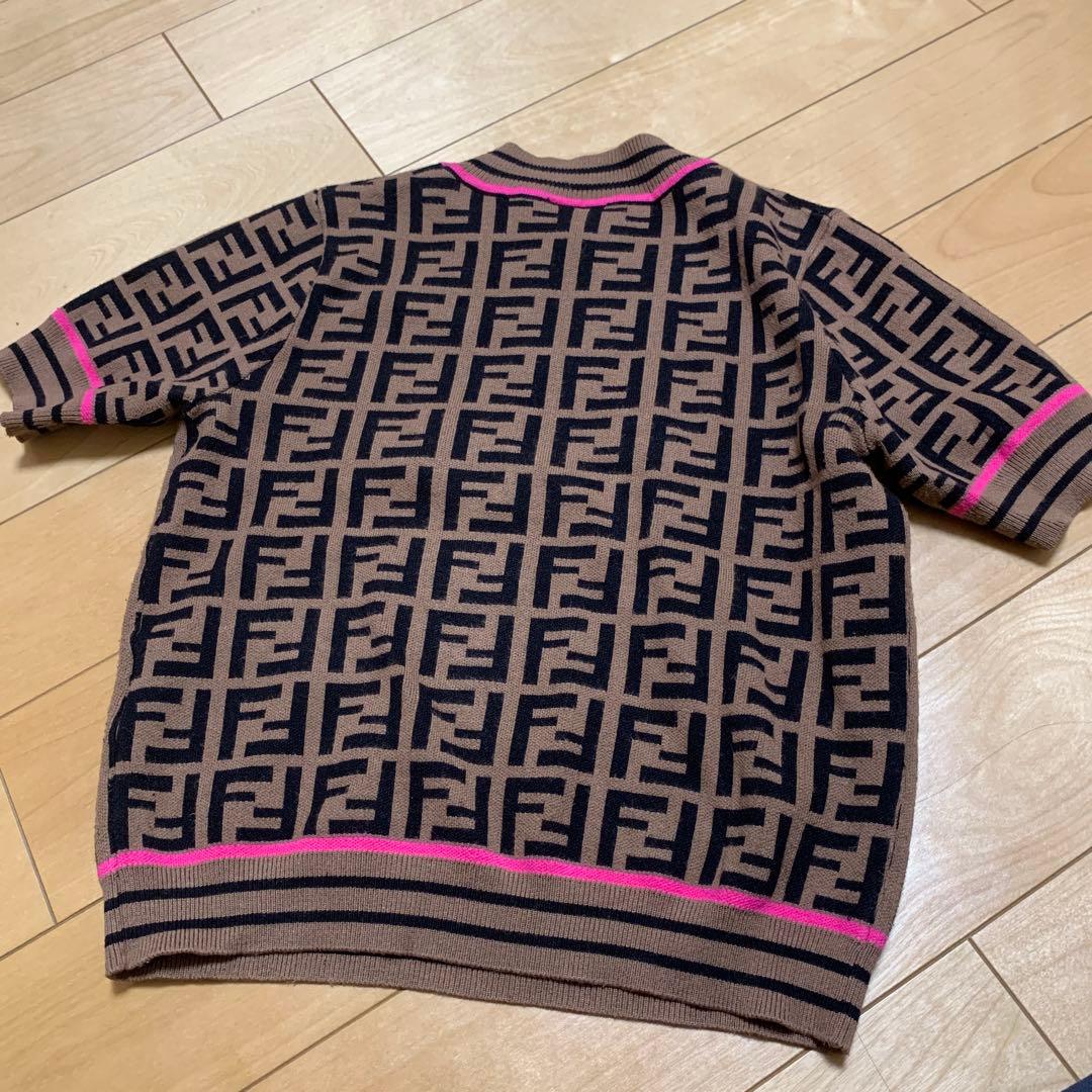 FENDI ロゴパターンスカート 8A 上下セット