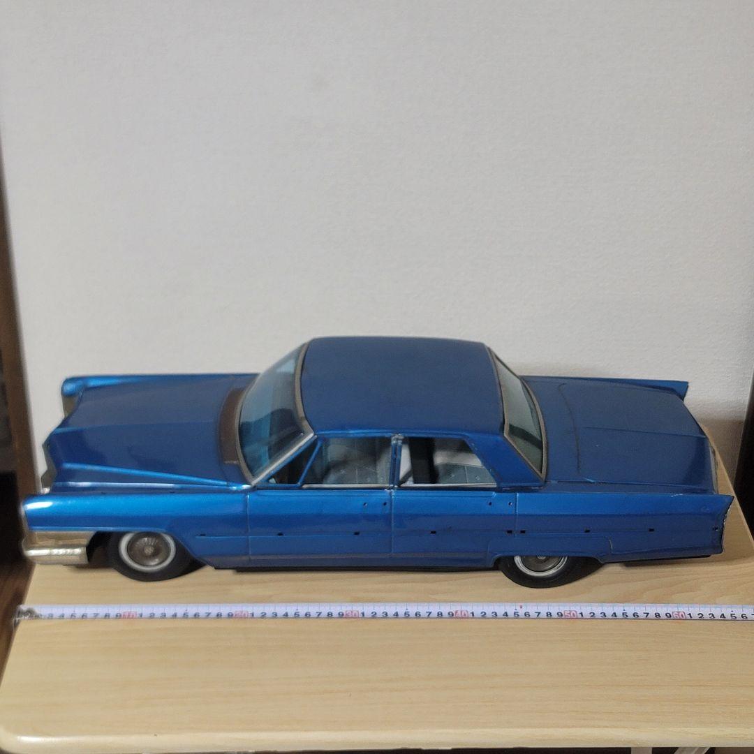 ブリキ 野村トーイ 特大キャデラック65cm ジャンク品 部品取りレストアベース