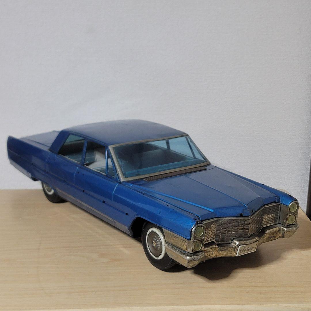 ブリキ 野村トーイ 特大キャデラック65cm ジャンク品 部品取りレストアベース