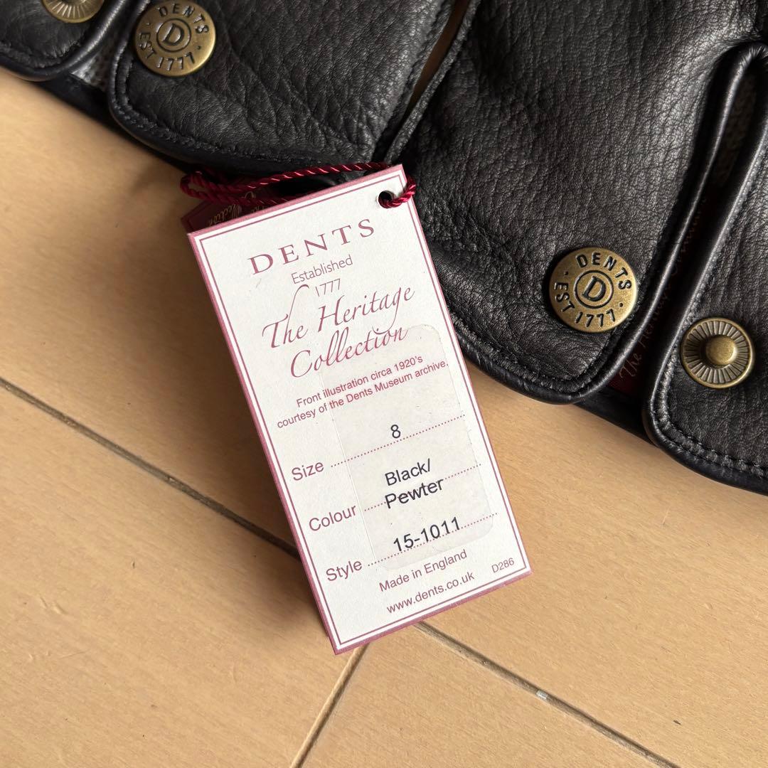 DENTS ディアスキングローブ (カシミヤライニング) 15-1011