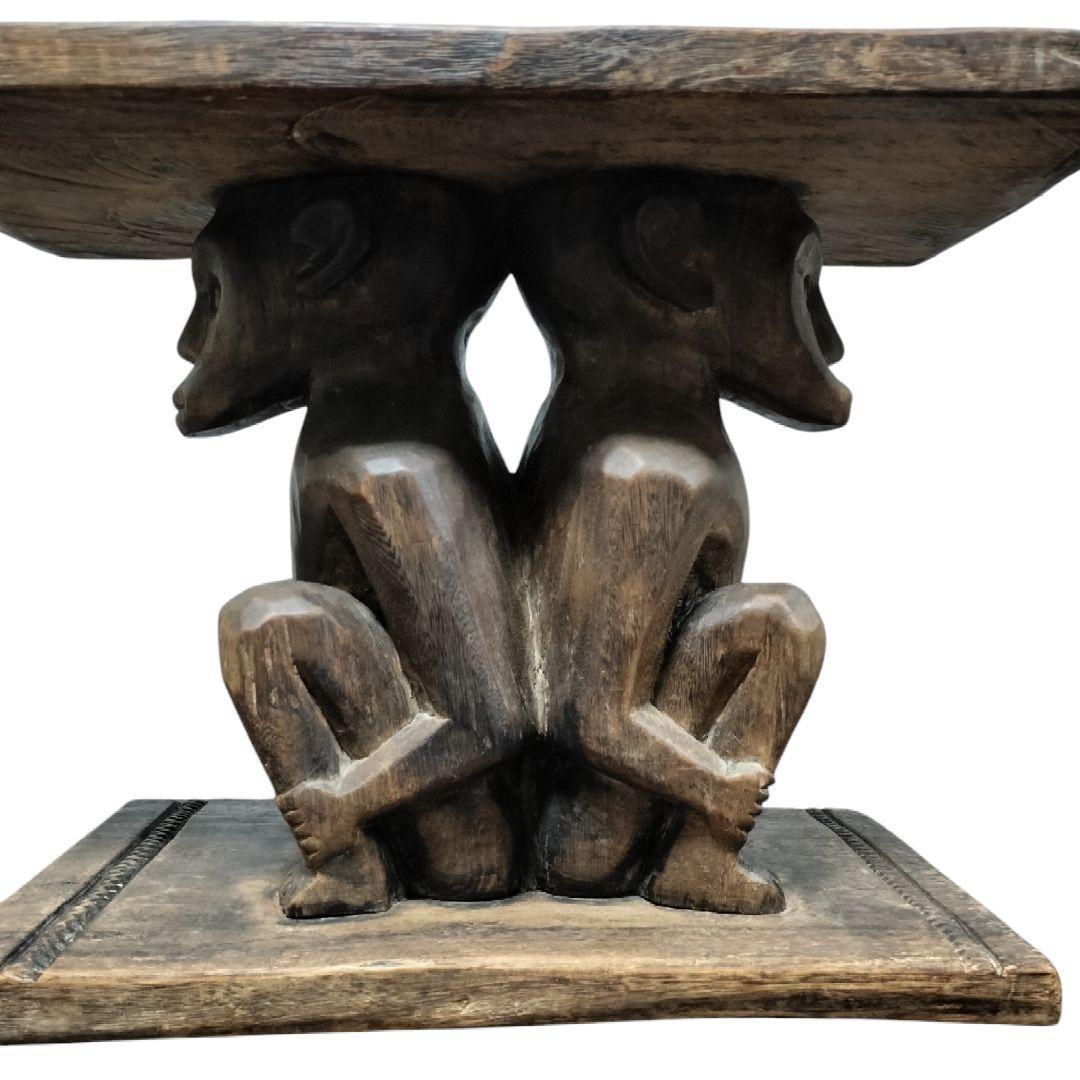 アンティーク アジアンスツール アジアンサイドテーブル　民族家具