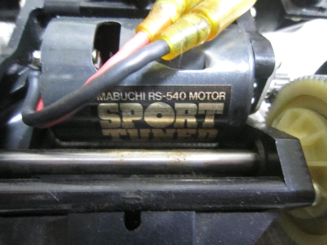 完全動作品 1/10 タミヤ Cカーシャーシ メルセデスベンツC11 当時物