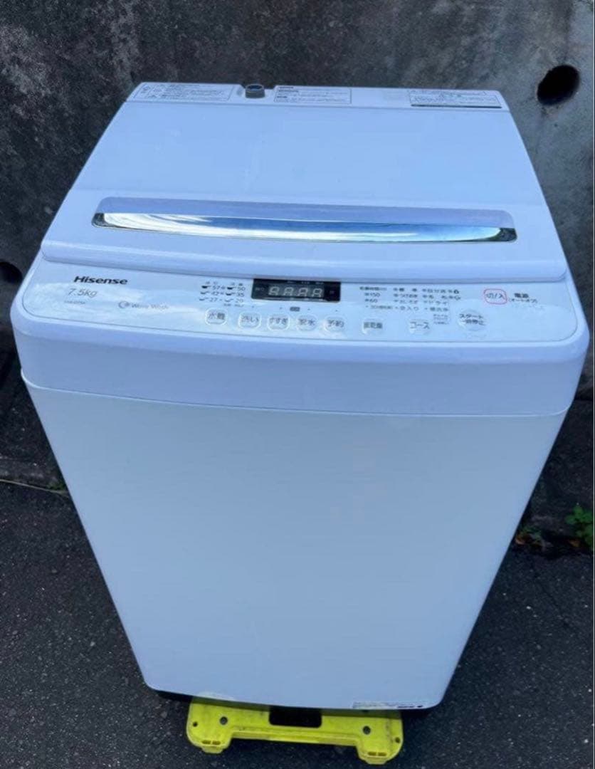 2018年式 7.5kg Hisense 洗濯機 HW-G75A